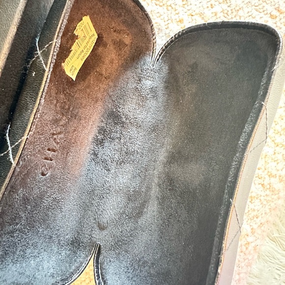 CHANEL Silver and White Polarized Aviators - Picture 6 of 9